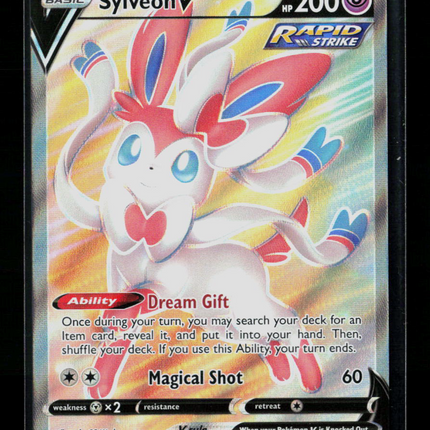 Pokemon 2021 Evolving Skies Sylveon V FA #183/203