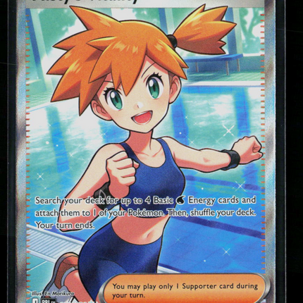 Pokemon 2026 Pitch Black Misty's Vitality SR FA #111/84