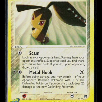 Pokemon 2003 EX Sandstorm Mawile #9/100