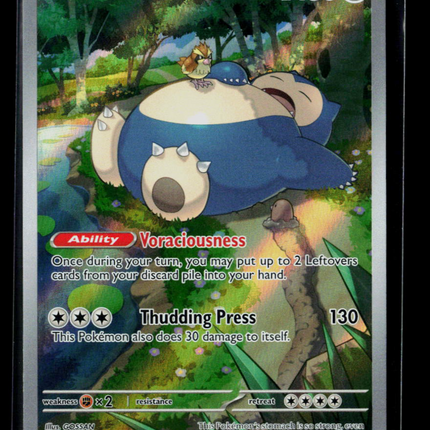 Pokemon Scarlet & Violet Snorlax FA #SVP EN 051