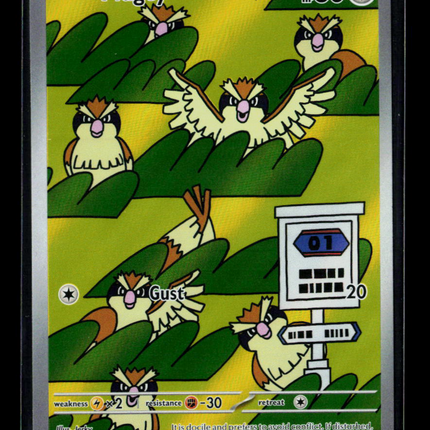 Pokemon 2023 Obsidian Flames Pidgey #207/197