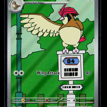 Pokemon 2023 Obsidian Flames Pidgeotto #208/197