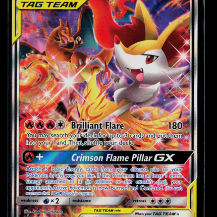 Pokemon Sun & Moon Promos Charizard & Braixen GX #SM230