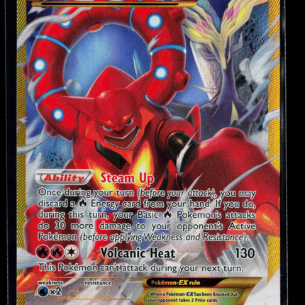Pokemon 2016 Steam Siege Volcanion EX SR FA #115/114
