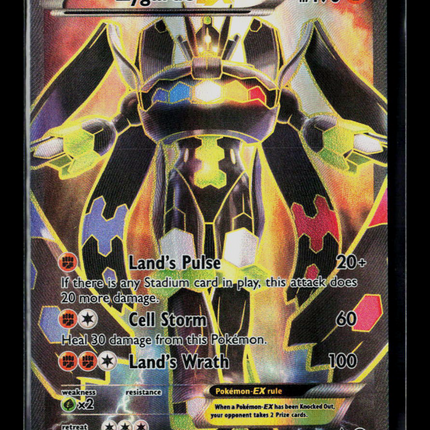 Pokemon 2016 Fates Collide Zygarde EX FA #54a/124