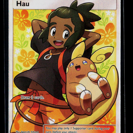 Pokemon 2017 Sun & Moon Hau FA #144/145