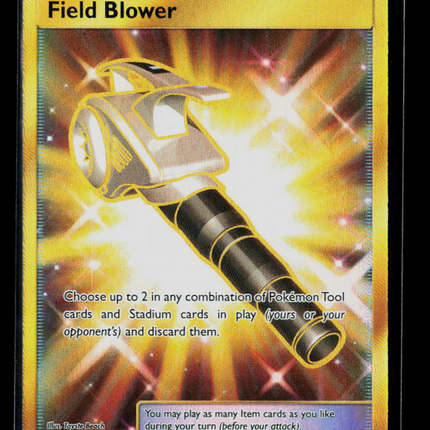 Pokemon 2017 Guardians Rising Field Blower SR #163/145