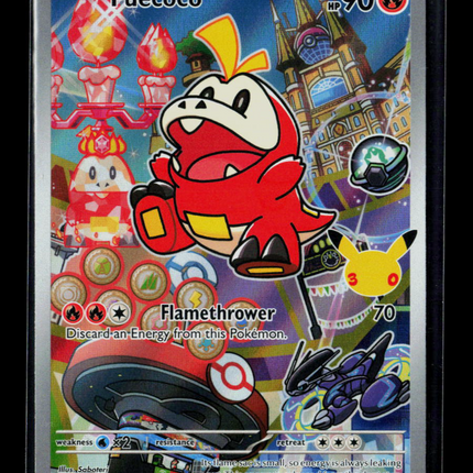 Pokemon Mega Evolution Fuecoco FA #MEP EN 062