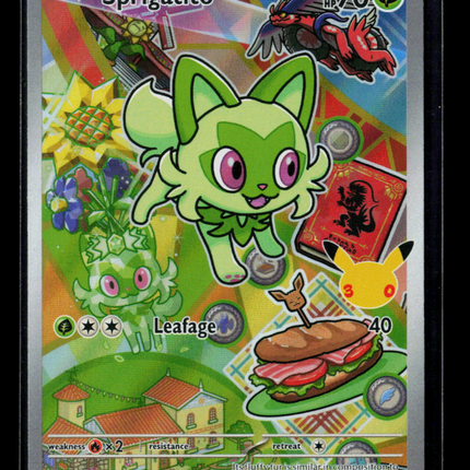 Pokemon Mega Evolution Sprigatito FA #061