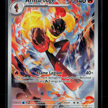 Pokemon 2026 Pitch Black Armarouge #86/84
