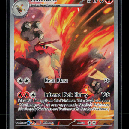 Pokemon 2025 Destined Rivals Blaziken #192/182