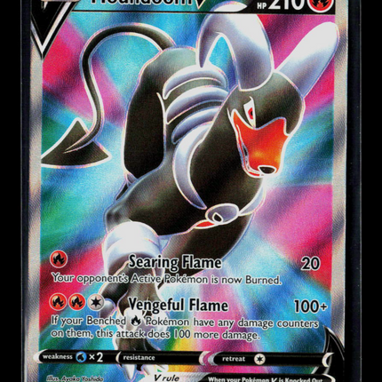 Pokemon 2020 Darkness Ablaze Houndoom V FA #178/189