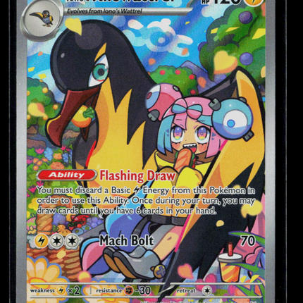 Pokemon 2025 Journey Together Iono's Kilowattrel #163/159