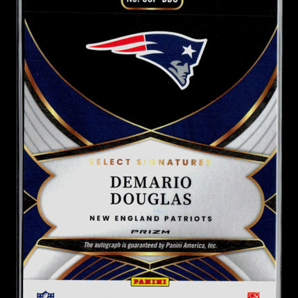 2025 Panini Select Demario Douglas #SSP-DDO Auto
