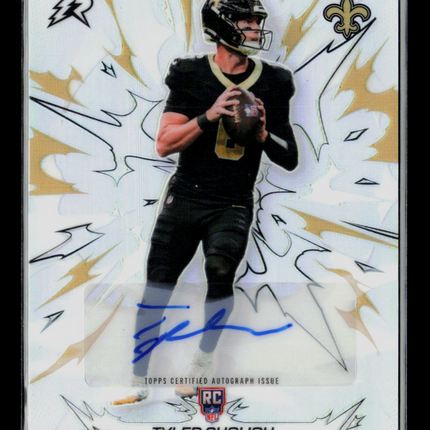 2025 Topps Resurgence Football Tyler Shough #163 Auto
