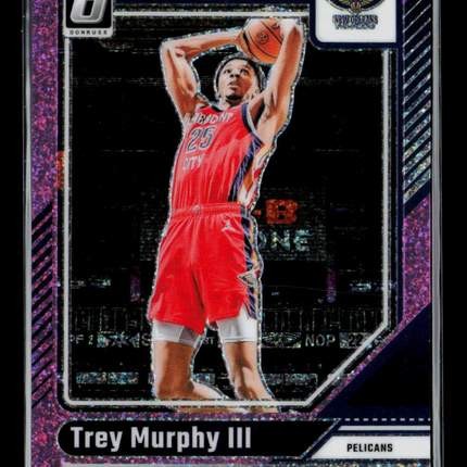 2025 Panini Donruss Optic Trey Murphy III #179 Pink Glitter /275
