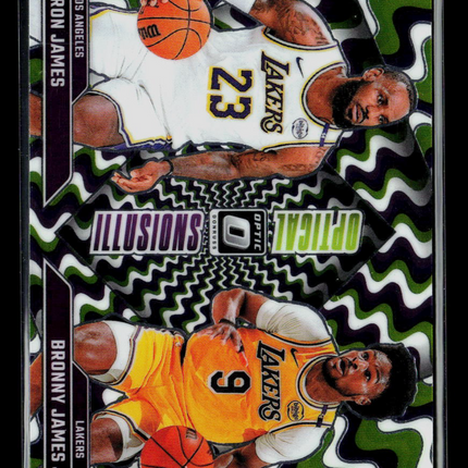 2025 Panini Donruss Optic LeBron James Bronny James Jr. #2