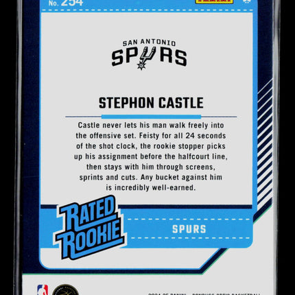 2025 Panini Donruss Optic Stephon Castle #254