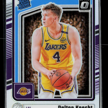 2025 Panini Donruss Optic Dalton Knecht #256 Holo Rookie
