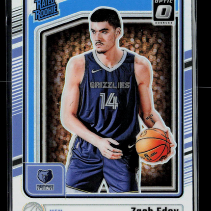 2025 Panini Donruss Optic Zach Edey #288 Holo