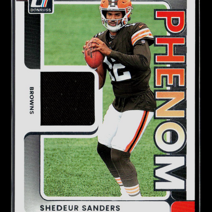 2025 Panini Donruss Football Shedeur Sanders #RPJ-SSS Jersey