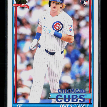 2026 Topps Owen Caissie #T91-10 RC