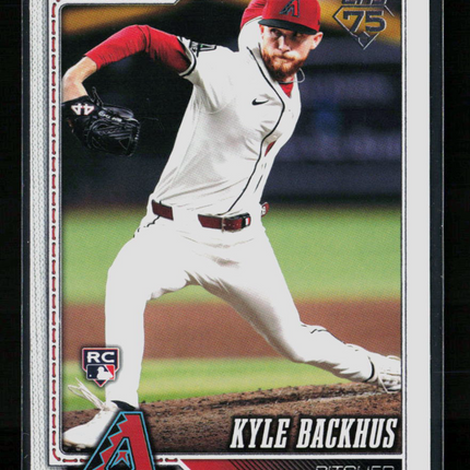 2026 Topps Series One Kyle Backhus #21 RC