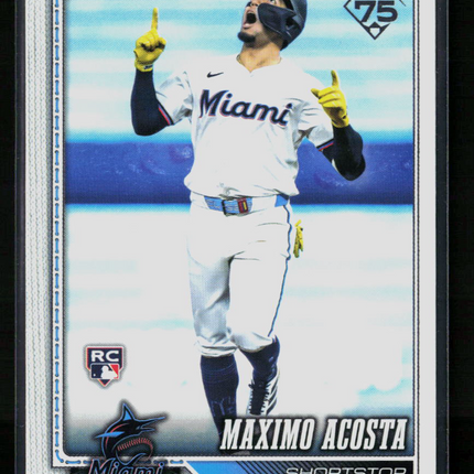 2026 Topps Series One Maximo Acosta #172 RC