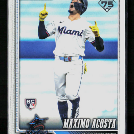 2026 Topps Series One Maximo Acosta #172 RC