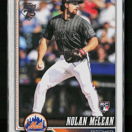 2026 Topps Series 1 Nolan McLean #214 RC