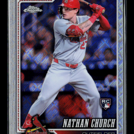 2026 Topps Chrome Nathan Church #192 RC
