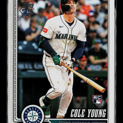 2026 Topps Series One Cole Young #129 RC
