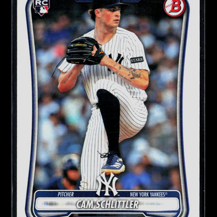 2026 Topps Bowman Cam Schlittler #53 RC
