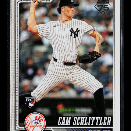 2026 Topps Cam Schlittler #111 RC