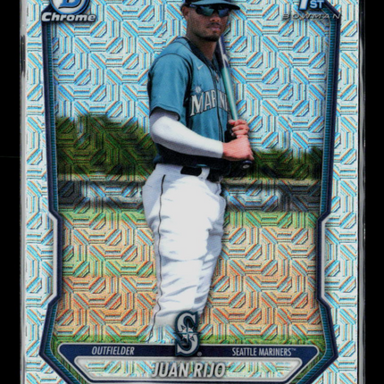 2026 Bowman Chrome Mega Box Juan Rijo #BCP-197 Mojo Refractor