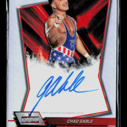 2026 Topps Chrome WWE Chad Gable #RBA-CHA Refractor Auto