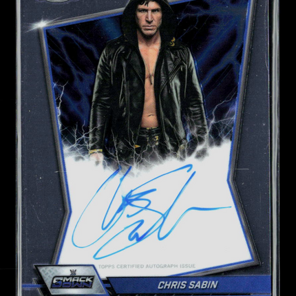 2026 Topps Chrome WWE Chris Sabin #BBA-CHR Auto