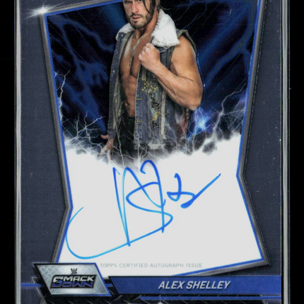 2026 Topps Chrome WWE Alex Shelley #BBA-ALE Auto