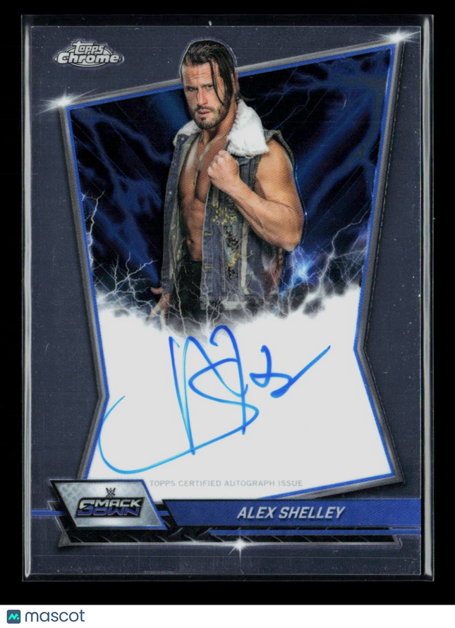 2026 Topps Chrome WWE Alex Shelley #BBA-ALE Auto