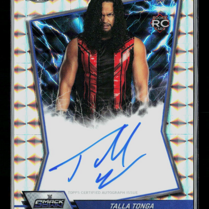 2026 Topps Chrome WWE Talla Tonga #BBA-TAL X-Fractor RC Auto
