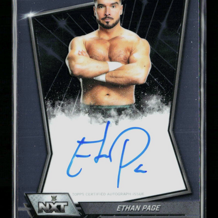 2026 Topps Chrome WWE Ethan Page #NXT-ETH Auto