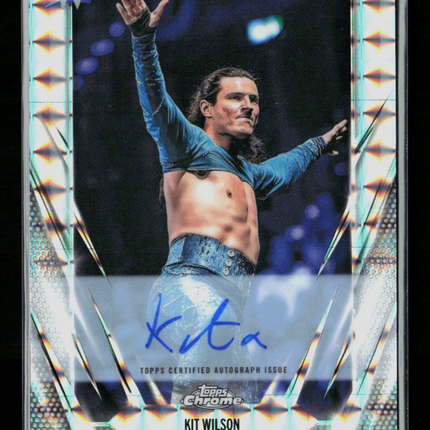 2026 Topps Chrome WWE Kit Wilson #BCA-KIW Auto