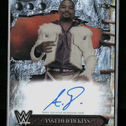2025 Topps Chrome WWE Cactus Jack Angelo Dawkins #BAV-DWK Auto