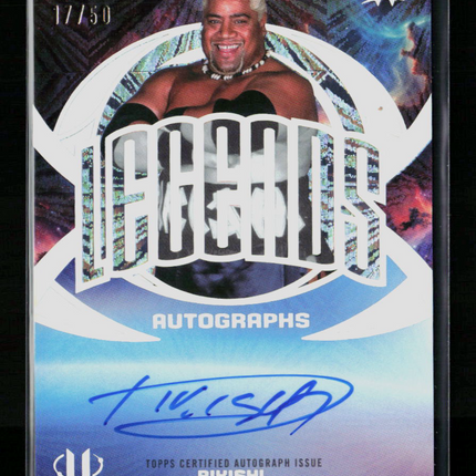 2026 Topps Universe WWE Rikishi #LA-RK 17/50 Auto