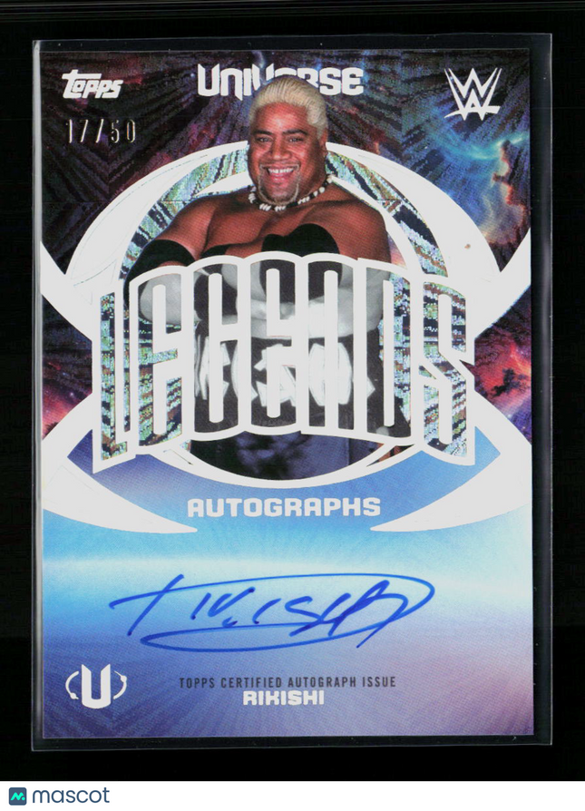 2026 Topps Universe WWE Rikishi #LA-RK 17/50 Auto