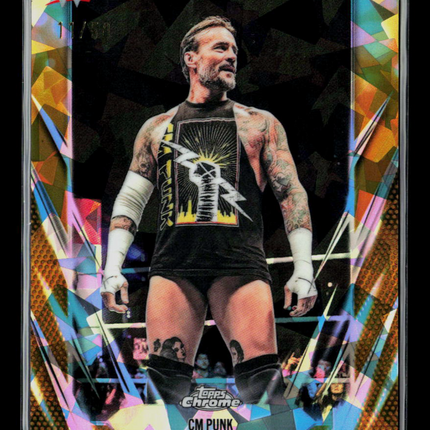 2026 Topps Chrome WWE CM Punk #49 11/50
