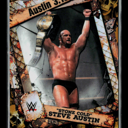 2026 Topps Chrome WWE Steve Austin #3:16-12 /50