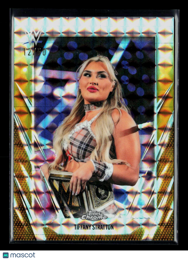 2026 Topps Chrome WWE Tiffany Stratton #29 12/50