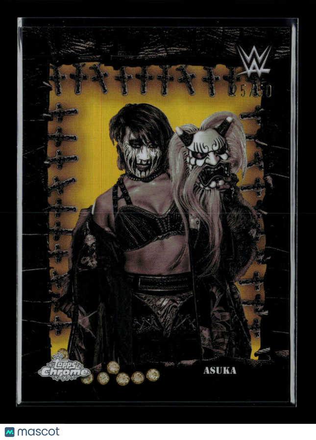 2025 Topps Chrome WWE x Cactus Jack Asuka #FMP-20 /50