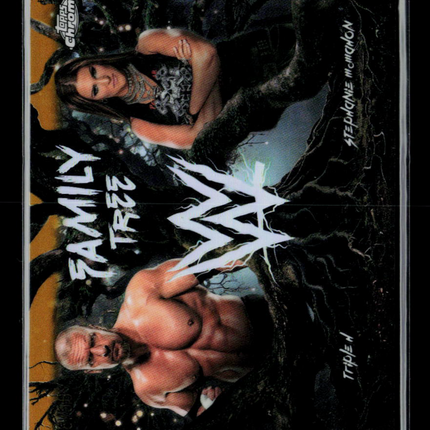 2026 Topps Chrome WWE Stephanie McMahon Triple H #FAM-HM /50